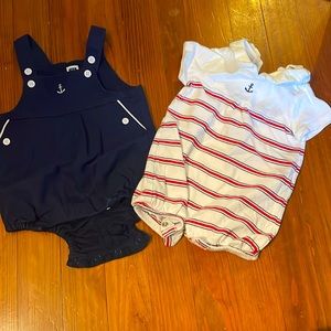 Janie and Jack Set  ~ 0-3 Month
